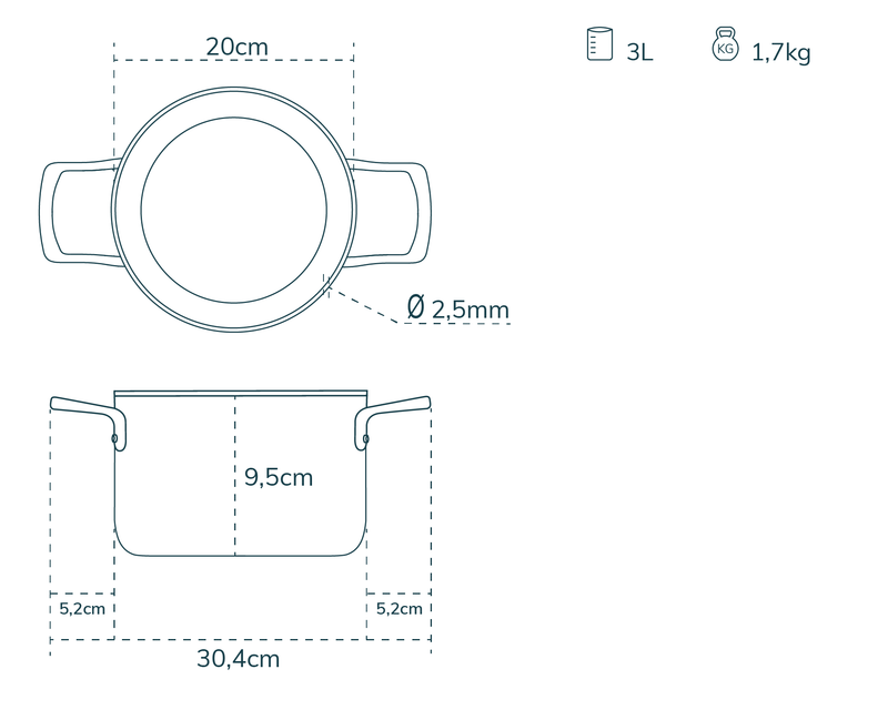 Olavson Kupfertopf Pure Edition