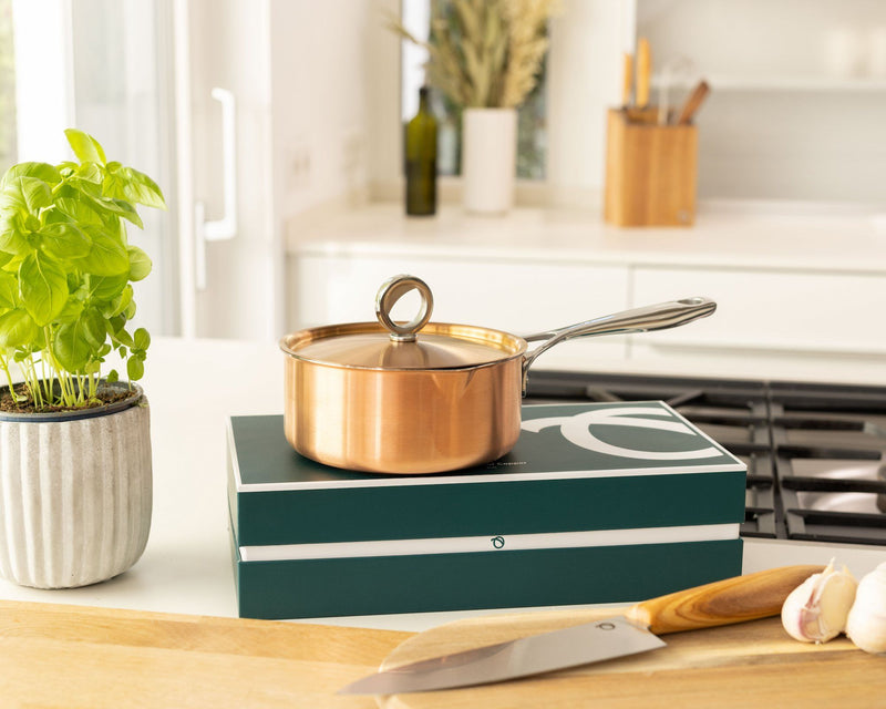 Olavson Kupfer Stielkasserolle Pure Edition 16cm