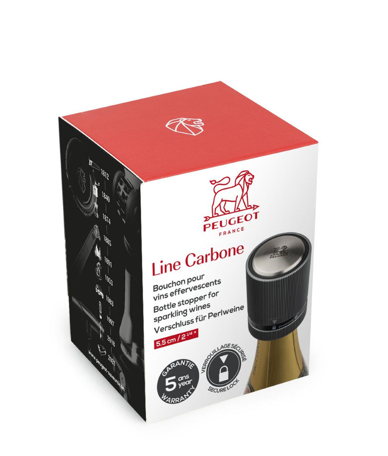 Peugeot Line Champagneröffner Carbone