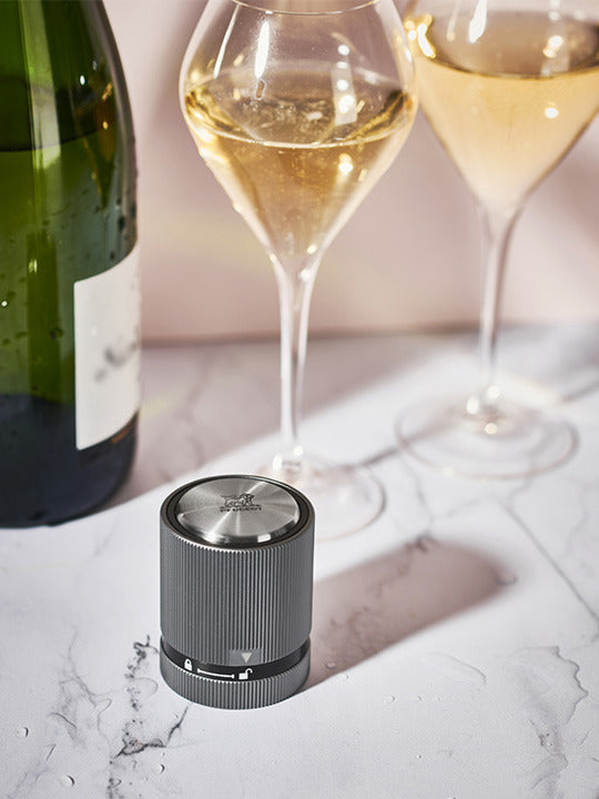 Peugeot Line Verschluss für Perlweine, carbone, 5,5 cm