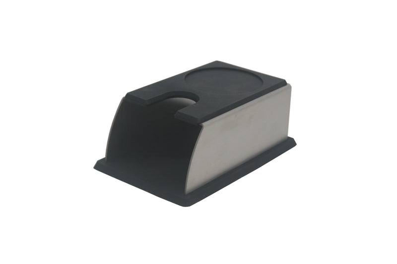 Monkano Tamperstation aus Edelstahl und Silikon