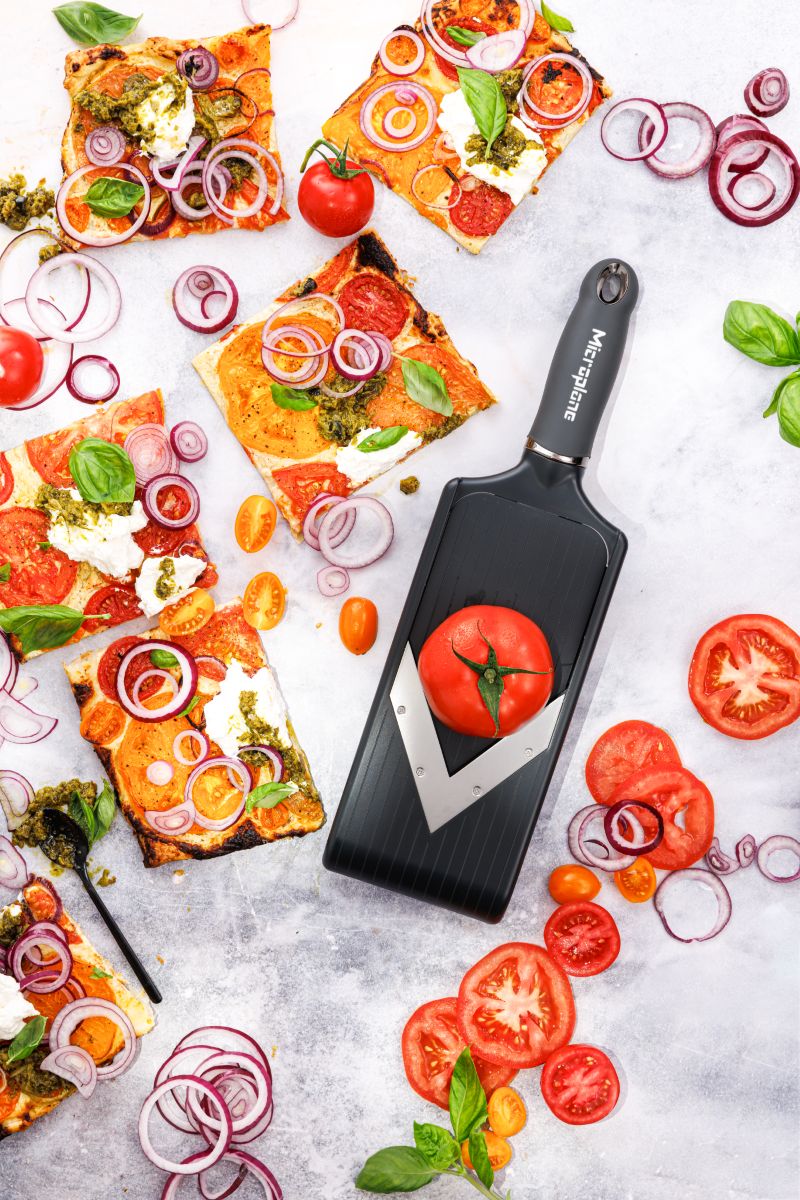 Microplane V-Hobel PureCut Dark Grey