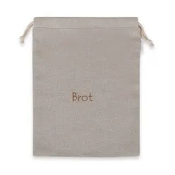 Slowroom Premium Brotbeutel aus Leinen,