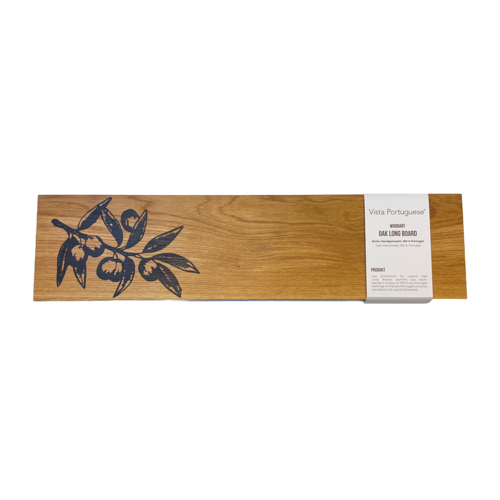 Vista Portuguese serving/cutting board made of oak 60x15cm