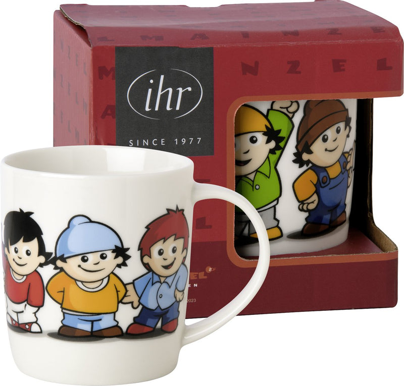 your Mainzelmännchen Gud`n Hungaa porcelain mug