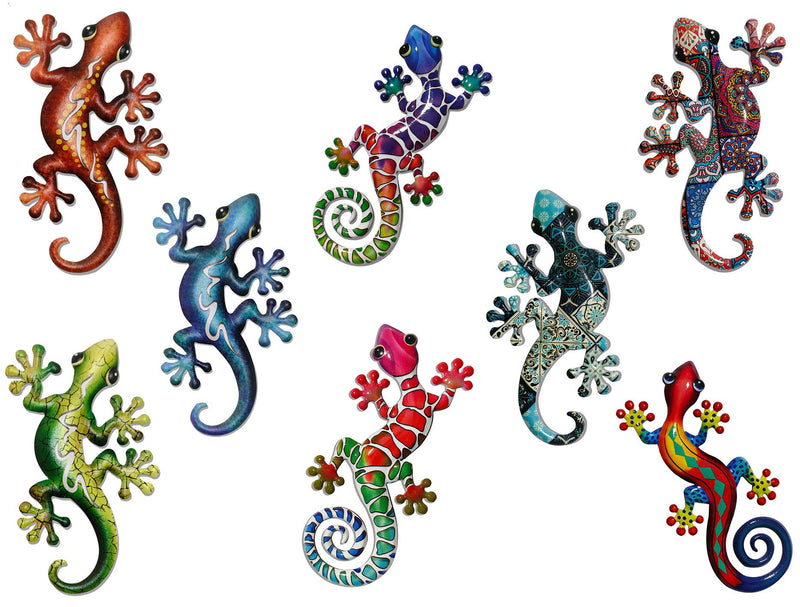 Jojo Geckos made of metal