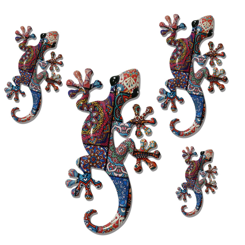 Jojo Geckos made of metal