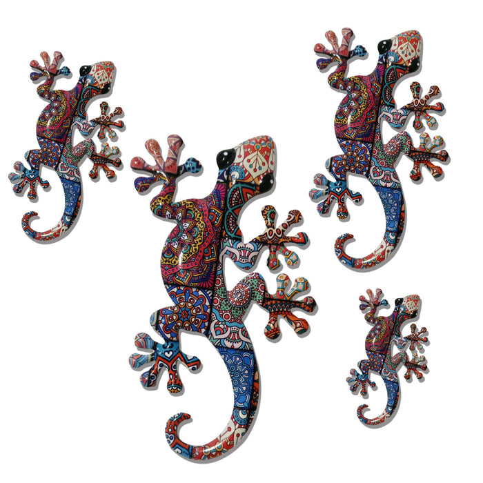 Jojo Geckos aus Metall