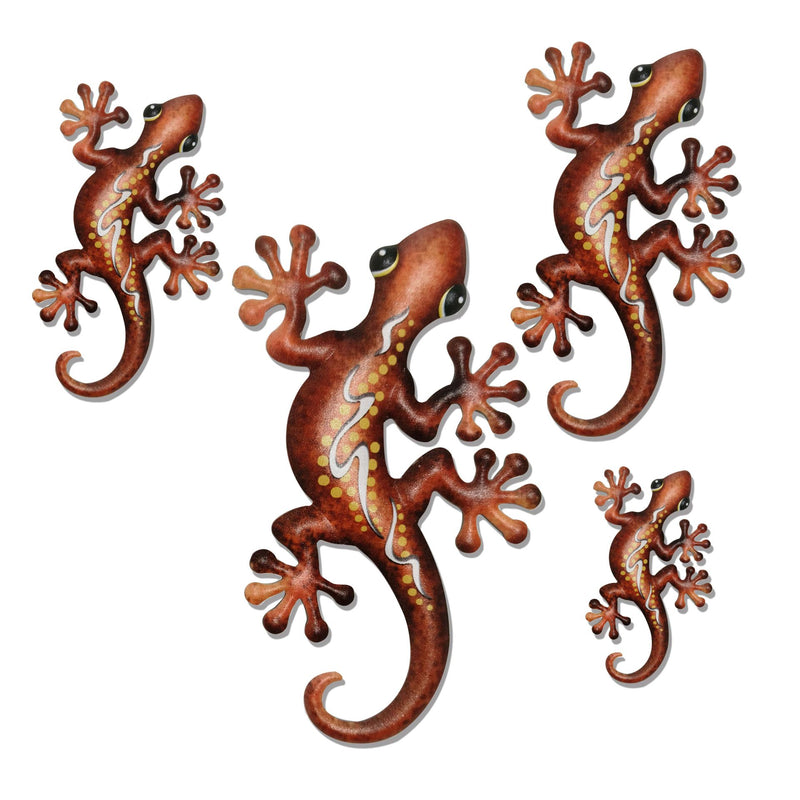 Jojo Geckos made of metal