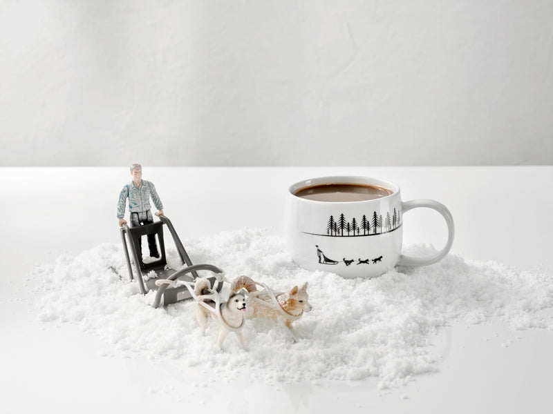 ASA Joy Snow Tracks Henkelbecher 400ml,