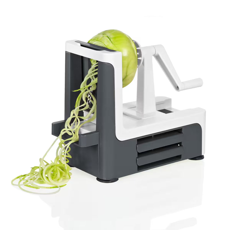 Lurch Spiralschneider Iron Grey/Weiß