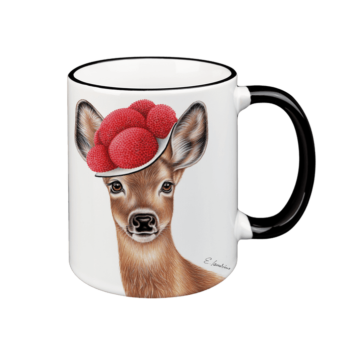 Schwarzwald Tasse Bollenhut Motiv,