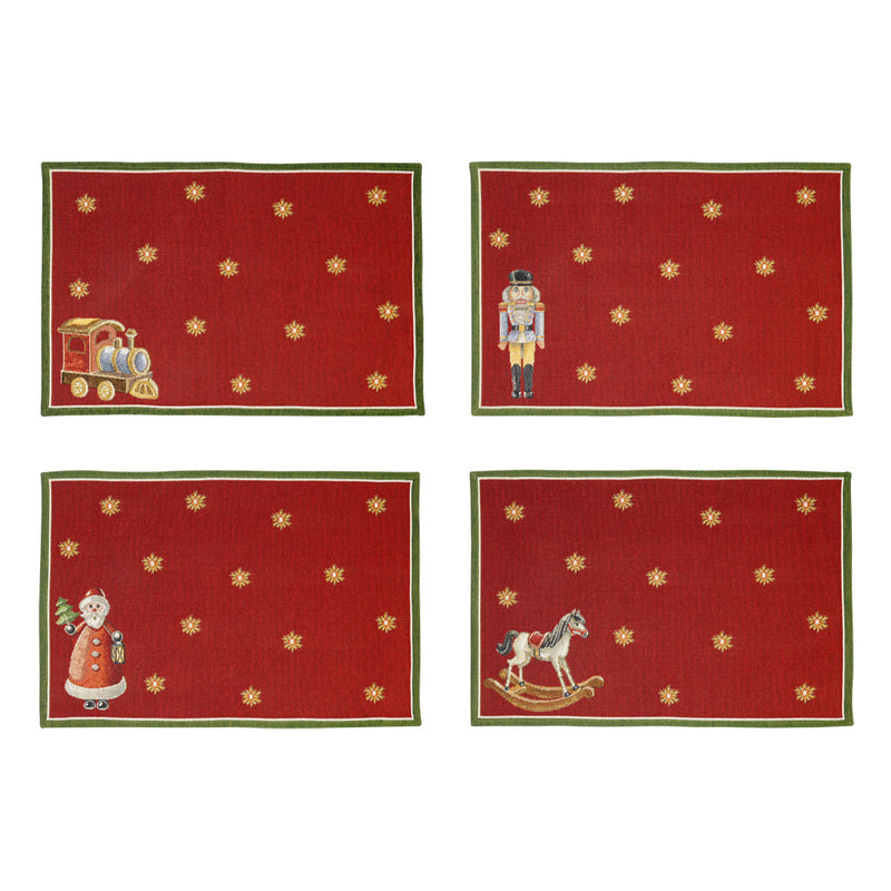 Villeroy and Boch Toys Delight Anniversary Set Gobelin Placemat 4-piece