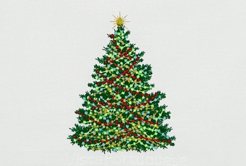 Vista Portuguese Geschirrtuch Christmas 50x70cm