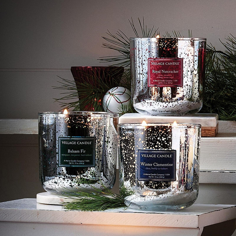 Village Candle Mercury scented candle in a glass