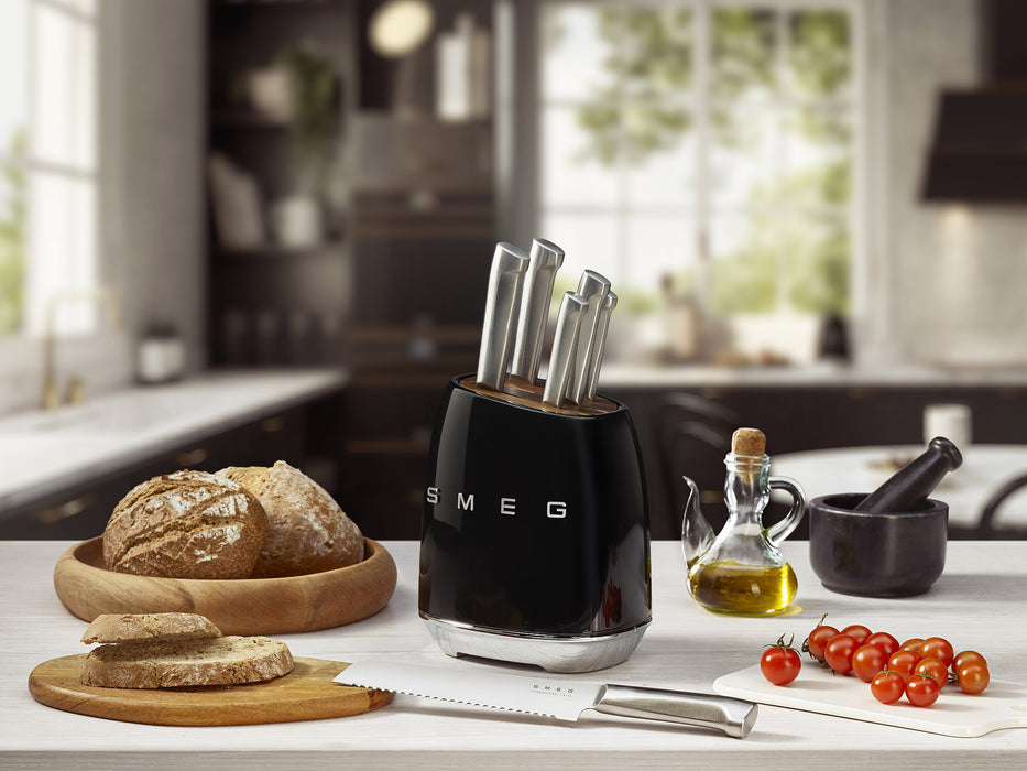 Smeg Messerblock Retro Style