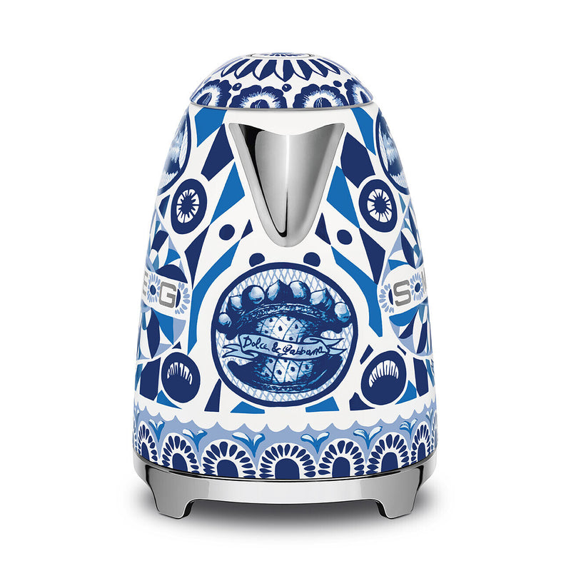 Smeg Wasserkocher Dolce Gabbana Blu Mediterraneo KLF03DGBEU