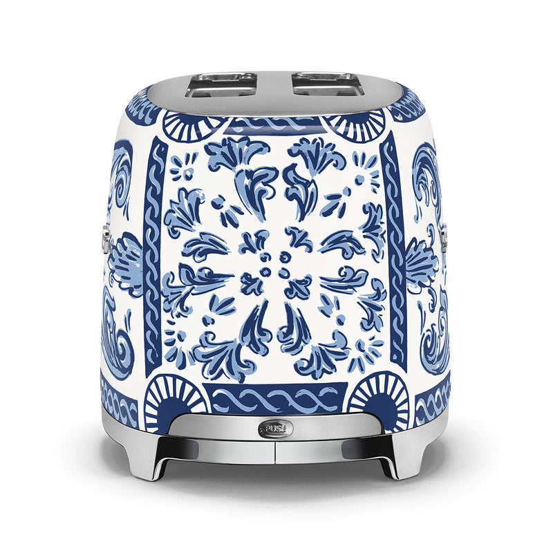 Smeg Dolce Gabbana Blu Mediterraneo Toaster 2 slices TSF01DGBEU
