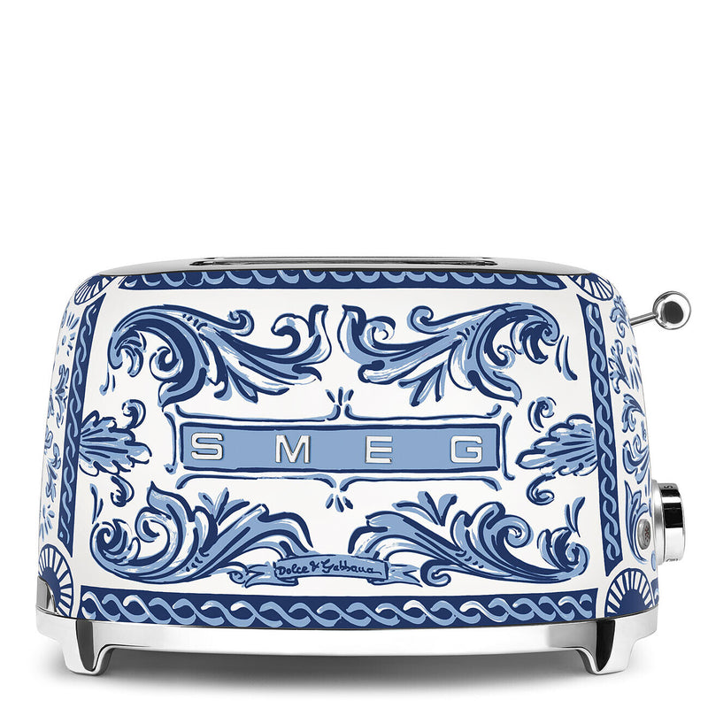 Smeg Dolce Gabbana Blu Mediterraneo Toaster 2 slices TSF01DGBEU