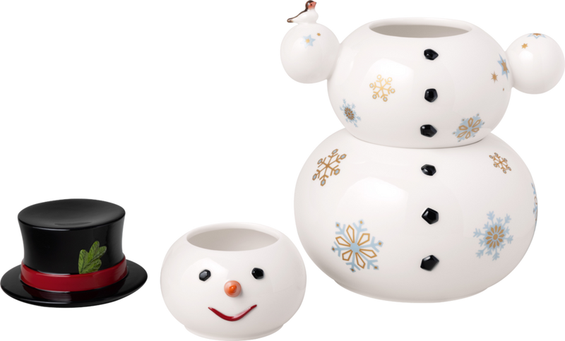 Villeroy and Boch Christmas Toys Memory Snowman Tin