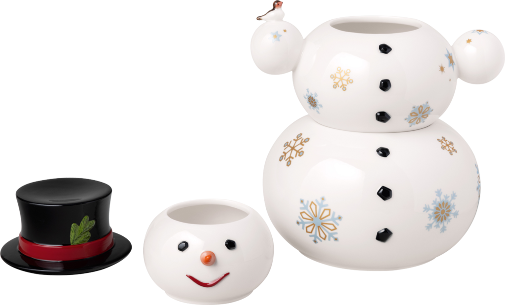 Villeroy und Boch Christmas Toys Memory Schneemann Dose