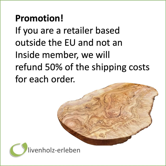 Brotschale Olivenholz ca. 25 – 34 cm