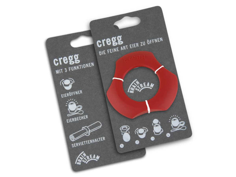 Cregg Eierschneider, Eierbecher, Serviettenhalter