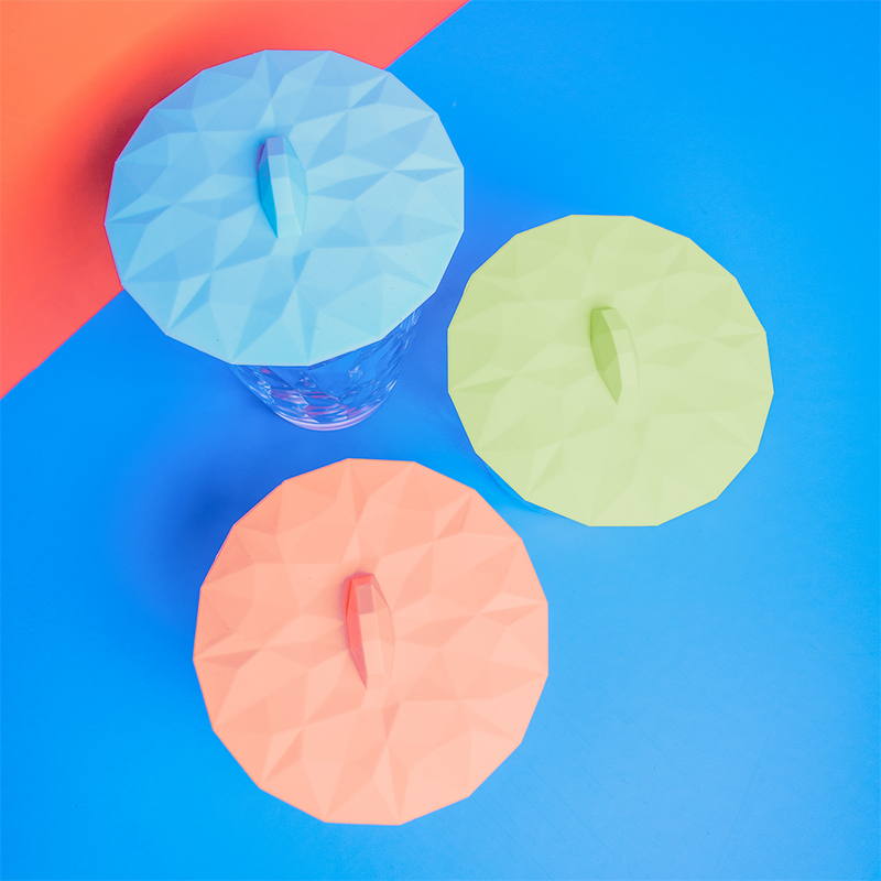 Mein Deckel Diamant, Glasabdeckung aus Silikon