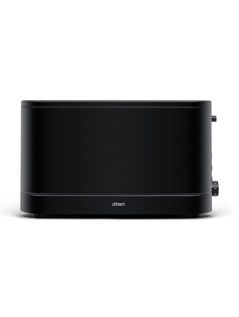 Dittert Toaster Serie ONE - Toaster, 4 Scheiben, Langschlitz, Edelstahlgehäuse