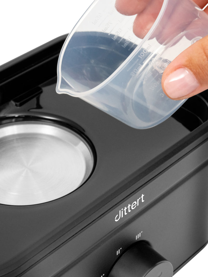 Dittert Eierkocher Serie ONE - 6 Eier 400W mit Pochier-Einsatz & Messbecher