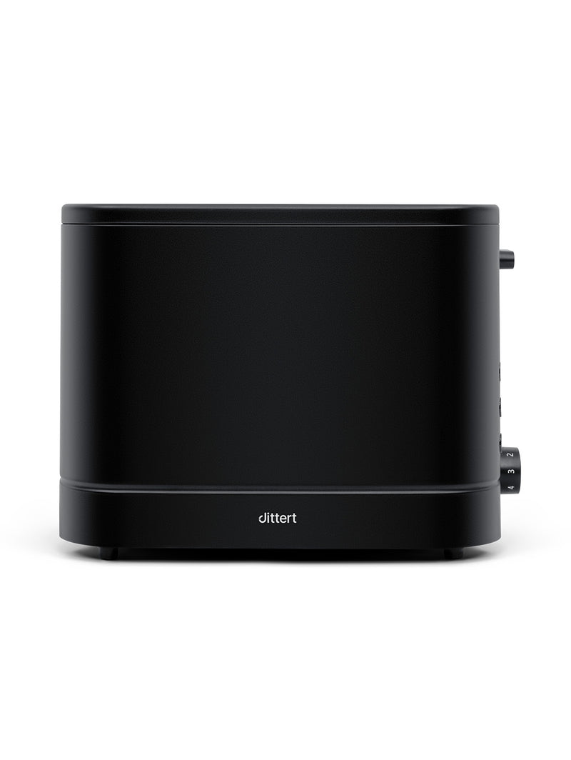 Dittert Toaster Serie ONE - 2 Scheiben Edelstahl 800W mit 7 Bräunungsstufen