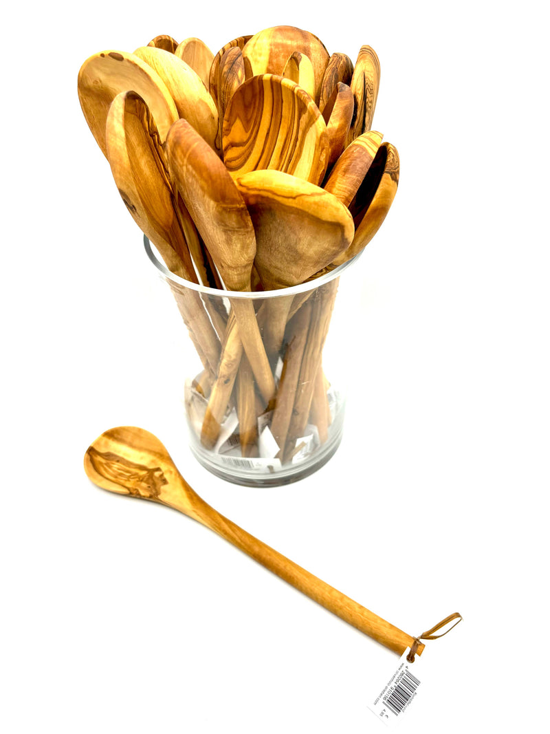 Kochlöffel rund Olivenholz