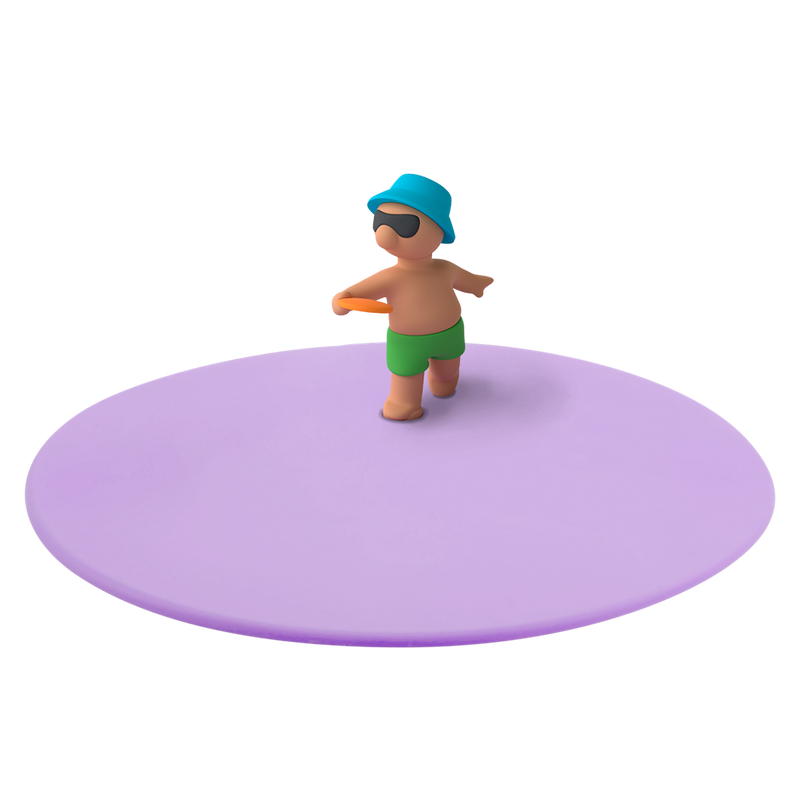 Mein Deckel Summer Fun, Glasabdeckung aus Silikon