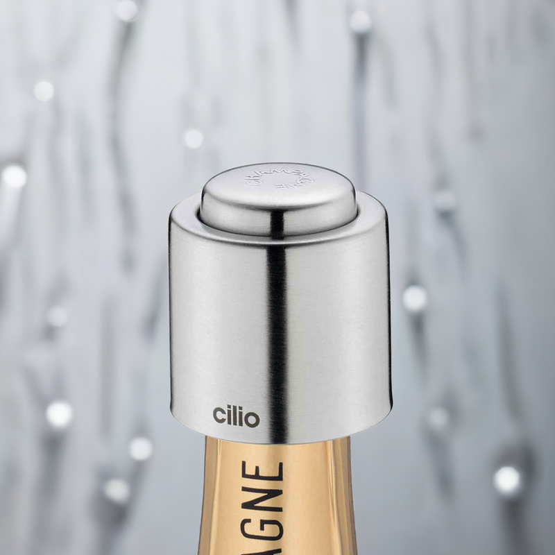 Cilio bottle stopper for sparkling wine or prosecco