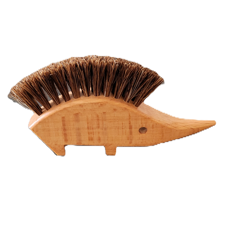 Keller Mini Table Hedgehog, table broom made of beechwood