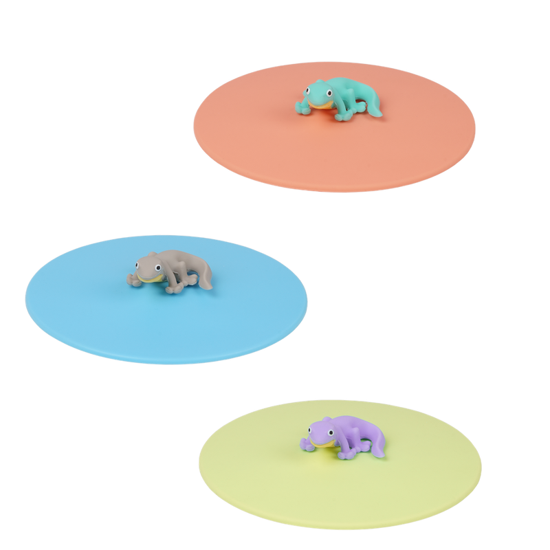 Mein Deckel Lucky Lurch, Glasabdeckung aus Silikon