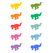 Lurch Glasmarkierer Lucky Lurch - Wiederverwendbare Trinkhalmmarkierer aus Silikon