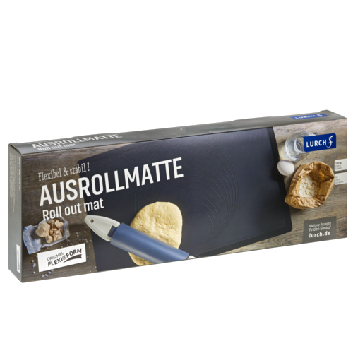 Lurch Flexiform Ausroll-Backmatte 40x60cm schwarz