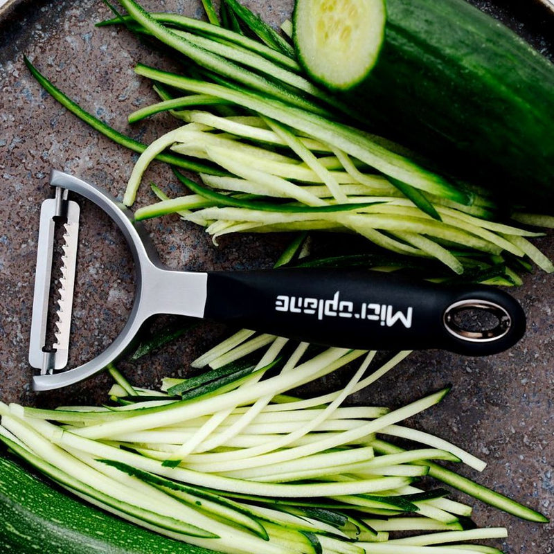 Microplane Profi Y Schäler Julienne Black