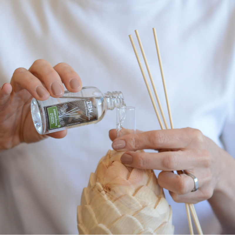 Zirm Alpin pine oil solution for fragrance carriers 50ml