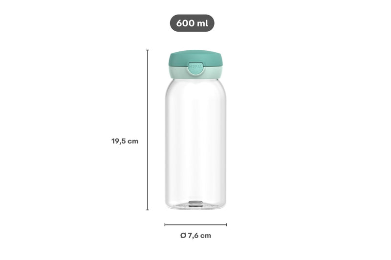 Mepal Campus Trinkflasche mit Klappdeckel 600ml