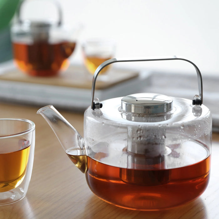 VIVA Bjorn glass teapot with strainer insert, 1200 ml