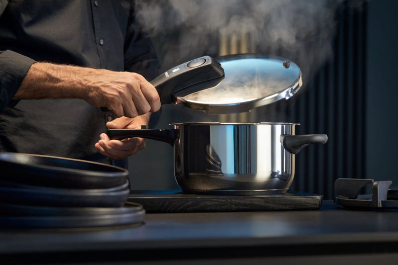 WMF Perfect One Pot pressure cooker set, 22 cm, 4.5 and 3.0 liters