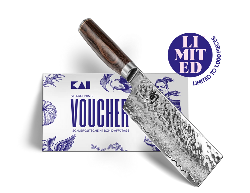 Kai Shun Shun Premier Set, Nakiri + Schleifgutschein