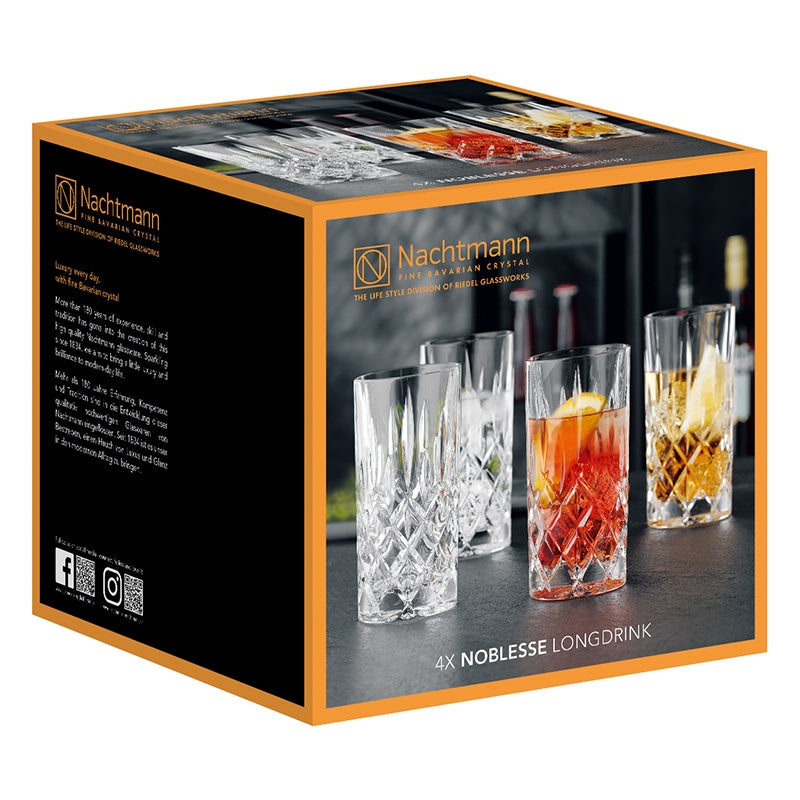 Nachtmann Noblesse Longdrinkglas 375ml 4er Set