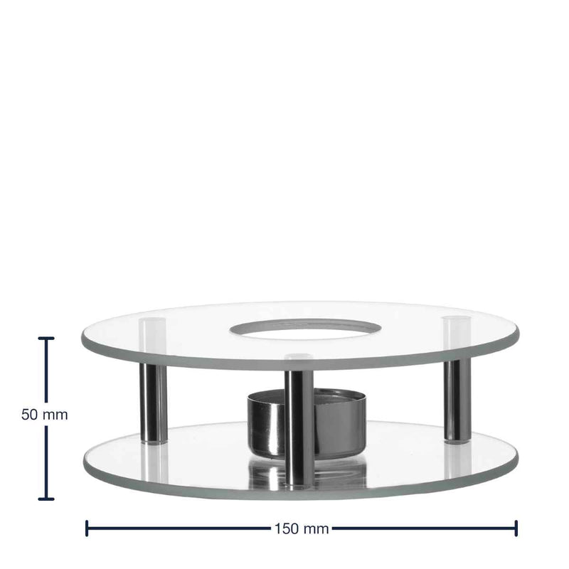 Leonardo Stövchen Scaldino Glas