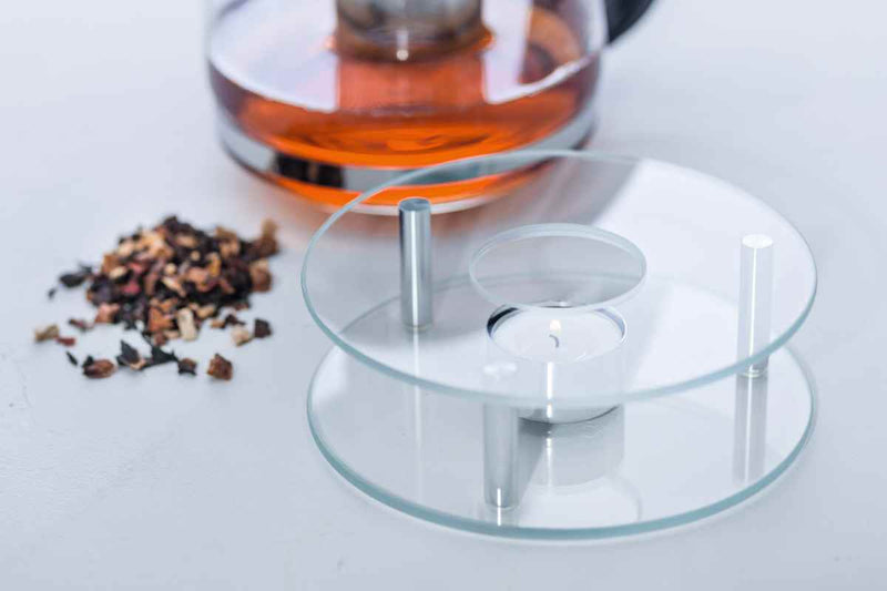 Leonardo Stövchen Scaldino Glas