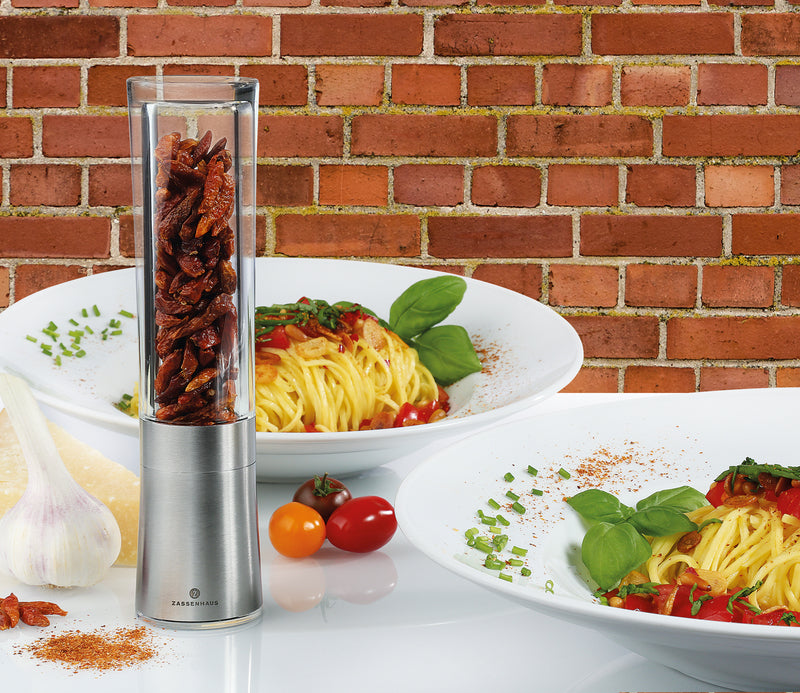 Zassenhaus Chilimühle Diavolo 21cm Edelstahl/Acryl