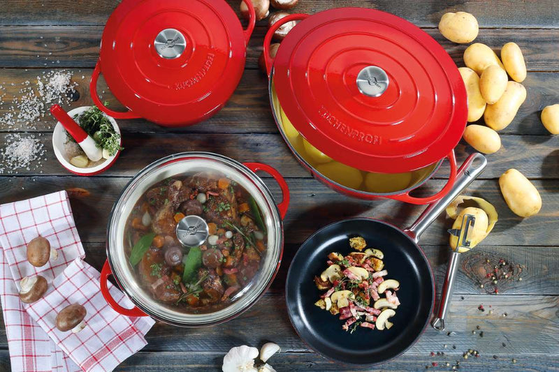 Küchenprofi Provence farmer's pan with glass lid,
