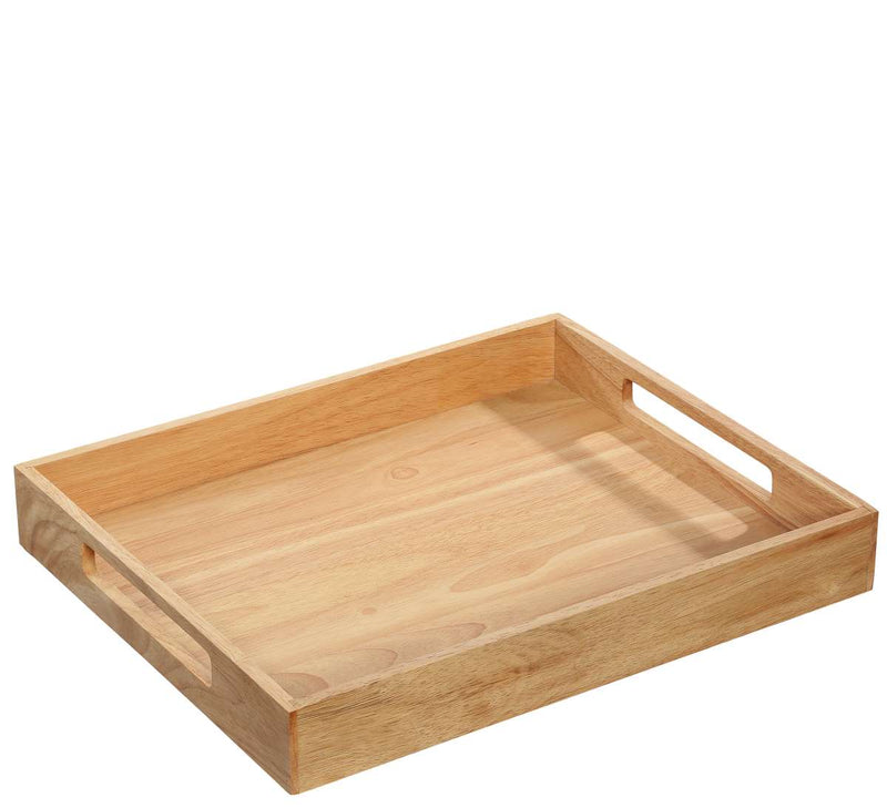Zassenhaus Premium Wooden Tray - Rectangular 44×36×6cm